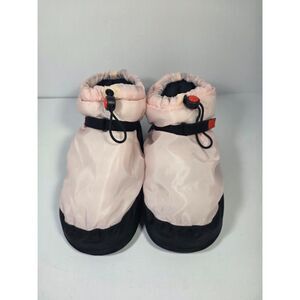Bloch Irina & Max Dance Warm Up Booties Ballet Shoes Womens Medium Pink Black